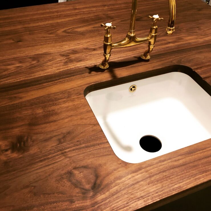 American Walnut Super Stave Worktops