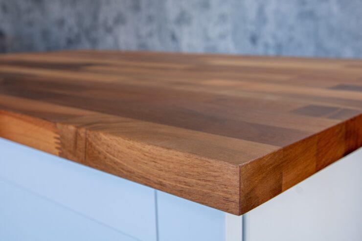 European Walnut Worktops 28mm Thickness