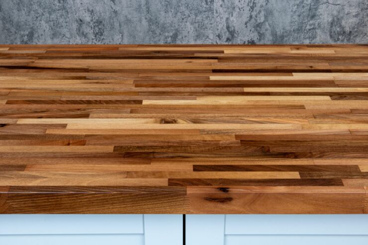 European Walnut Worktops 20mm Staves