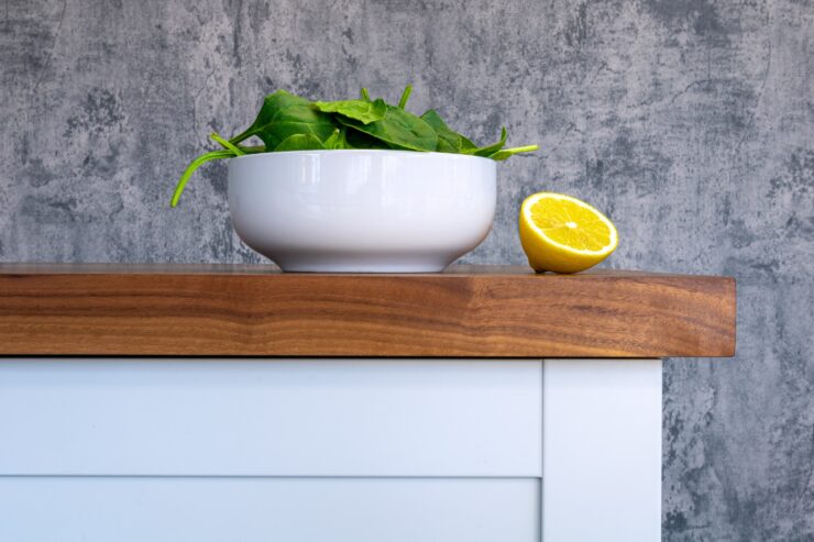 American Walnut Full Stave Worktops