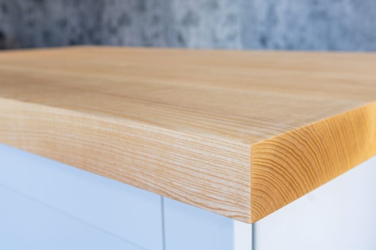 Ash Full Stave Worktops