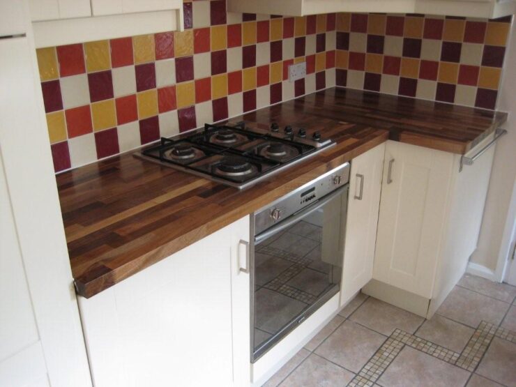 European Walnut Worktops 28mm Thickness