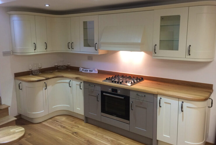 Rustic Oak Full Stave Worktops