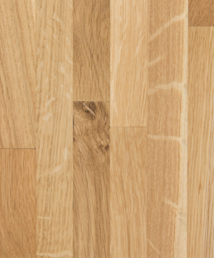 Oak Worktop 20mm Staves Sample 200mm x 150mm x 38mm