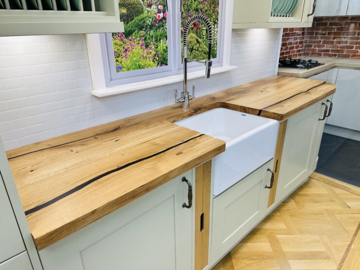 Epoxy Oak Worktops