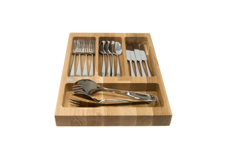 Oak Cutlery Drawer Inserts