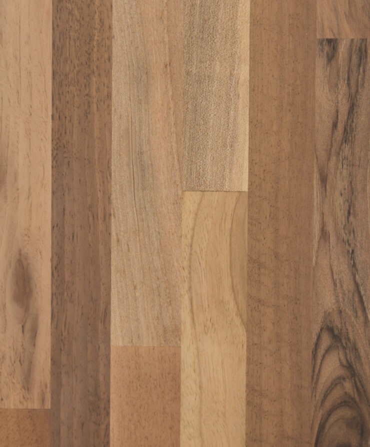 European Walnut Worktop 20mm Staves Sample 200mm x 150mm x 38mm