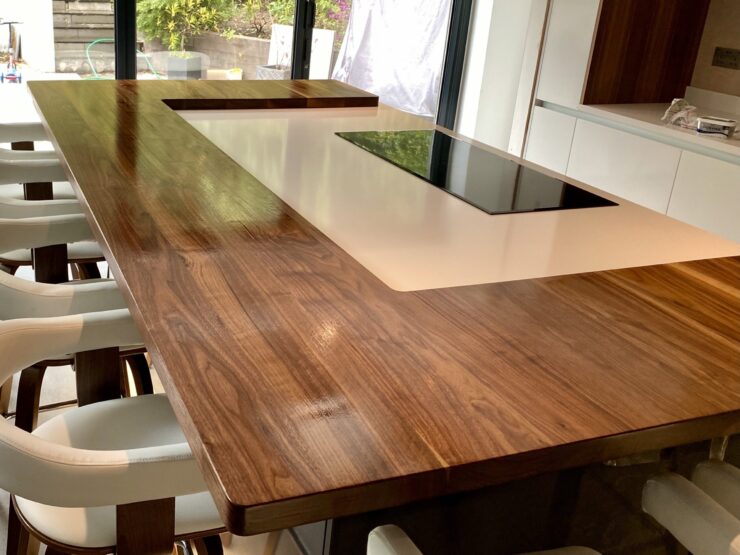 American Walnut Super Stave Worktops