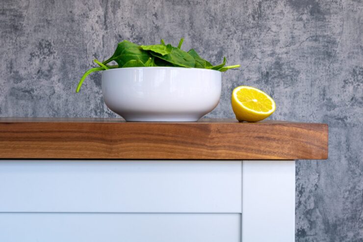 American Walnut Full Stave Worktops