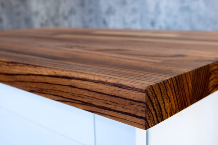 Zebrano Worktops
