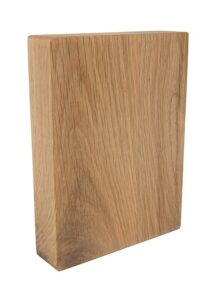 Prime Oak Full Stave Worktop Sample 200mm x 150mm x 38mm