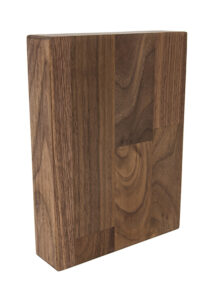 Black Walnut Worktop Sample 200mm x 150mm x 38mm