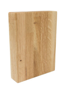 Oak Worktop 20mm Staves Sample 200mm x 150mm x 38mm